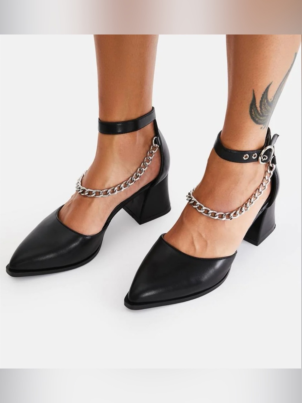 Lamoda Chain Heels NEW size 8